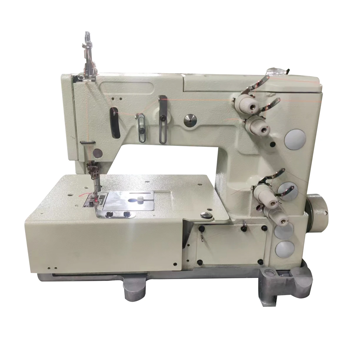 QK-1302-4W Single /double , Double Chain 4 Point Zigzag Lace Sewing Machine
QK-1302-4W Single /double , Double Chain 4 Point Zigzag Lace Sewing Machine
