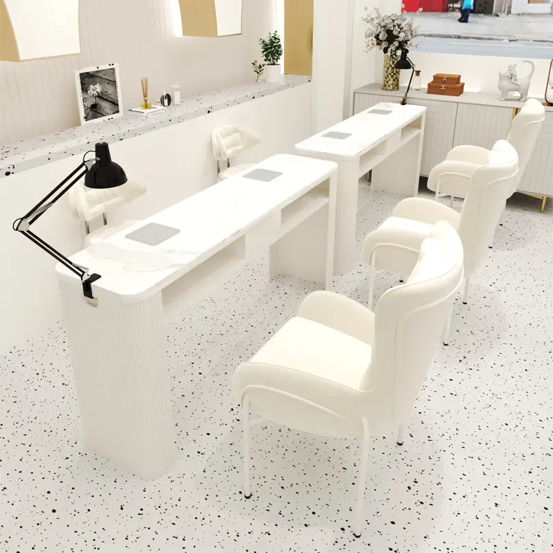 Cream Style Modern Style Nail Table Manicure Space Saving Nail Tables Elegant Unique Nageltisch Mit Absaugung Salon Furniture
Cream Style Modern Style Nail Table Manicure Space Saving Nail Tables Elegant Unique Nageltisch Mit Absaugung Salon Furniture