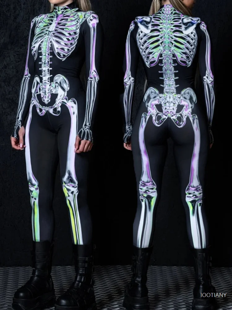 Adult Couple Neon Skull Bodysuit Halloween Cosplay Costume Carnival Party Steampunk Art Sexy Slim Suit Skeleton Jumpsuits 2025
Adult Couple Neon Skull Bodysuit Halloween Cosplay Costume Carnival Party Steampunk Art Sexy Slim Suit Skeleton Jumpsuits 2025