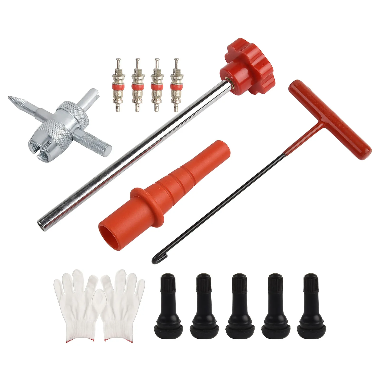 Набор инструментов для шинных клапанов, 13 шт., для быстрой замены клапанов, совместимых с моделями шин для эффективного обслуживания
Набор инструментов для шинных клапанов, 13 шт., для быстрой замены клапанов, совместимых с моделями шин для эффективного обслуживания