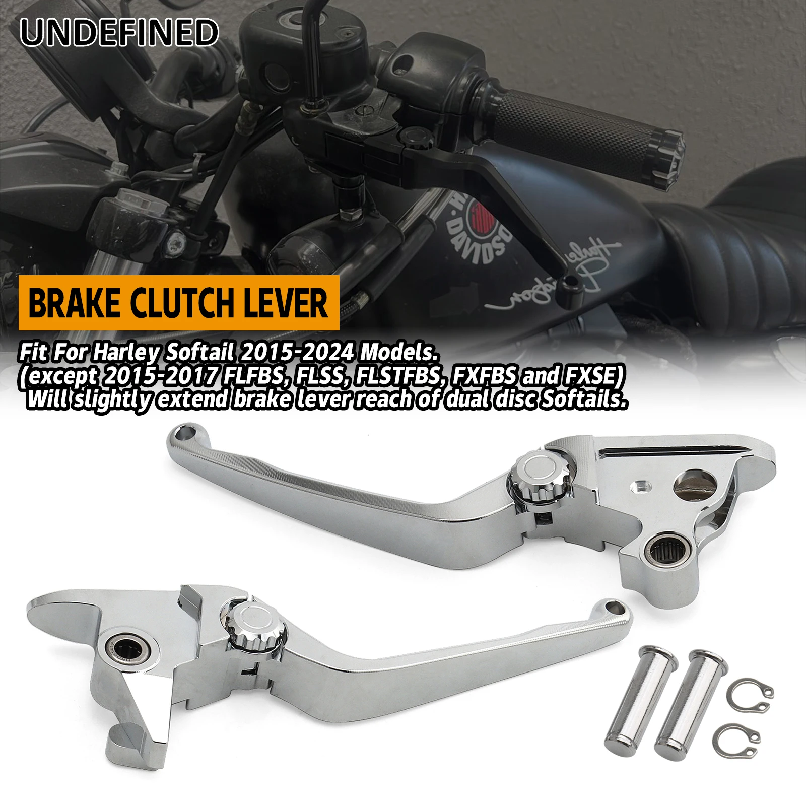 Motorcycle Short/Long Clutch Brake Lever For Harley Softail Low Rider ST FXLRST FXLR FXLRS FLSTN/I FLDE FXFB FXFBS 15-24 
Motorcycle Short/Long Clutch Brake Lever For Harley Softail Low Rider ST FXLRST FXLR FXLRS FLSTN/I FLDE FXFB FXFBS 15-24