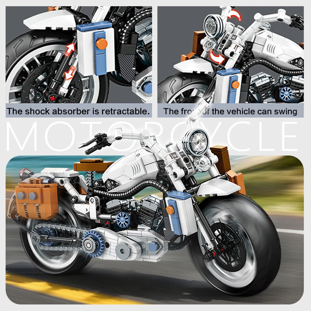 827PCS New Building Block Motorcycle Model, Home & Office Decoration, Collectible Item, Perfect Holiday Gift
827PCS New Building Block Motorcycle Model, Home & Office Decoration, Collectible Item, Perfect Holiday Gift