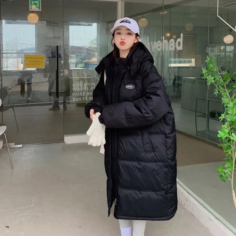 2022 Winter New Down Cotton Coat Women Long Parkas Over The-Knee Thicken Warm Cotton Padded Jacket Large Size Wadding Clothes
2022 Winter New Down Cotton Coat Women Long Parkas Over The-Knee Thicken Warm Cotton Padded Jacket Large Size Wadding Clothes
