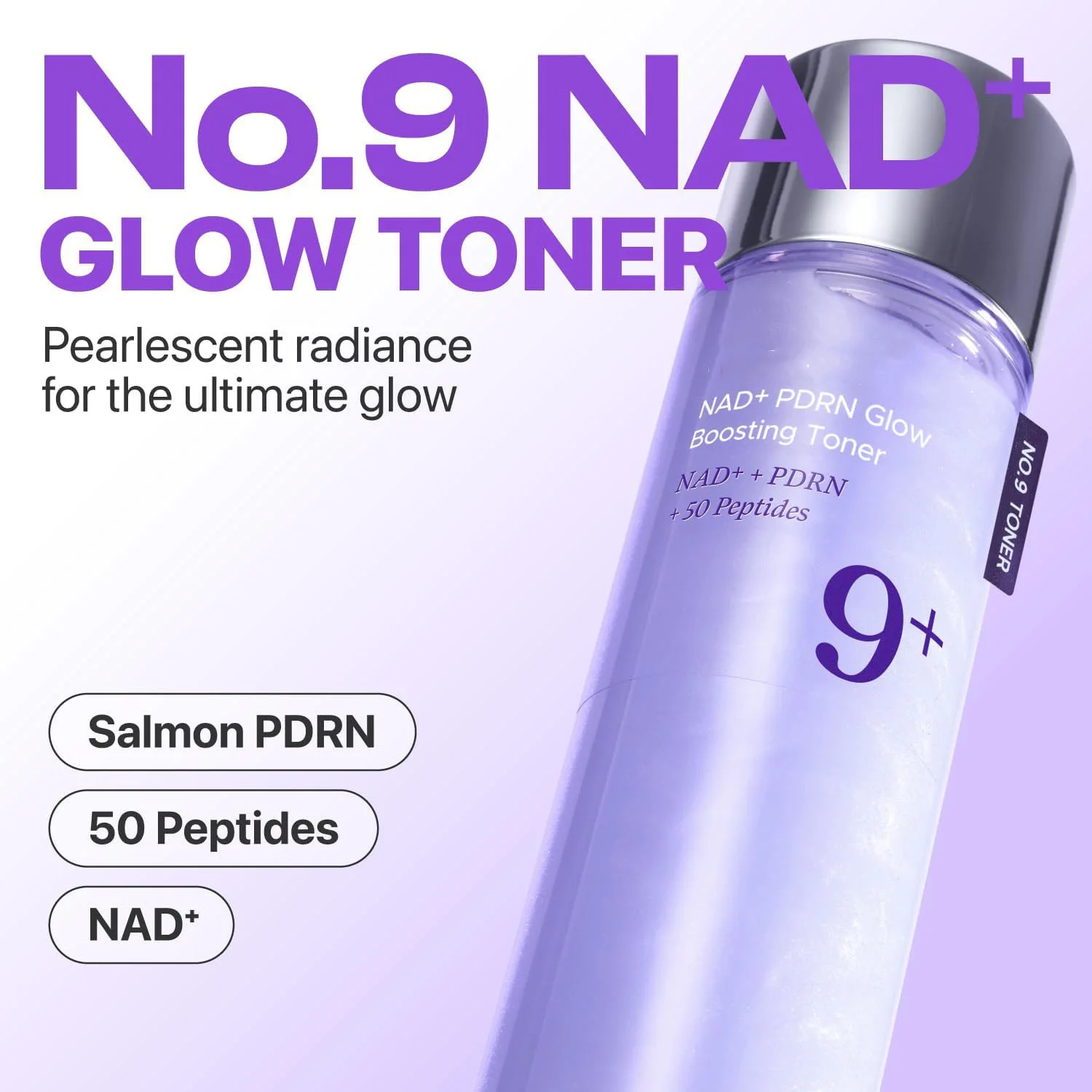 150 мл корейский NO.9 NAD + PDRN сияющий тоник для повышения лосося, укрепляющий, осветляющий баланс кожи, масло и вода, глубокое питание
150 мл корейский NO.9 NAD + PDRN сияющий тоник для повышения лосося, укрепляющий, осветляющий баланс кожи, масло и вода, глубокое питание