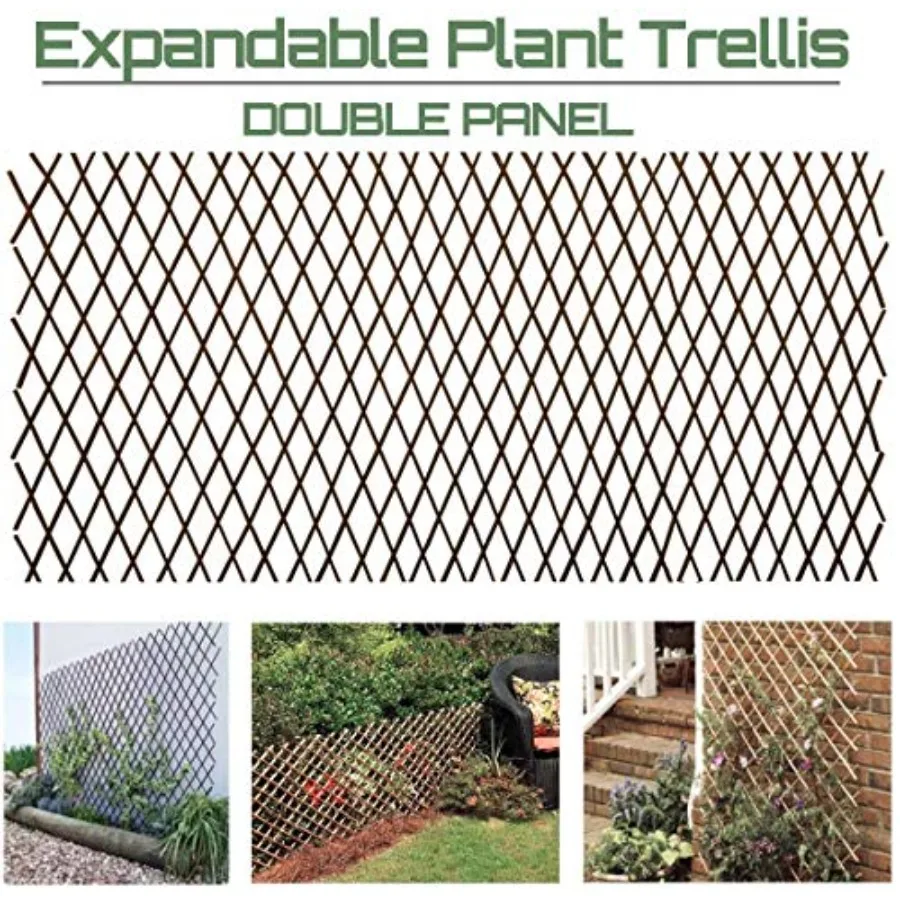 Lattice Fence Expandable Plant Climbing Lattices Trellis Fence, Open Screen Fencing, Trellis Fence
Lattice Fence Expandable Plant Climbing Lattices Trellis Fence, Open Screen Fencing, Trellis Fence