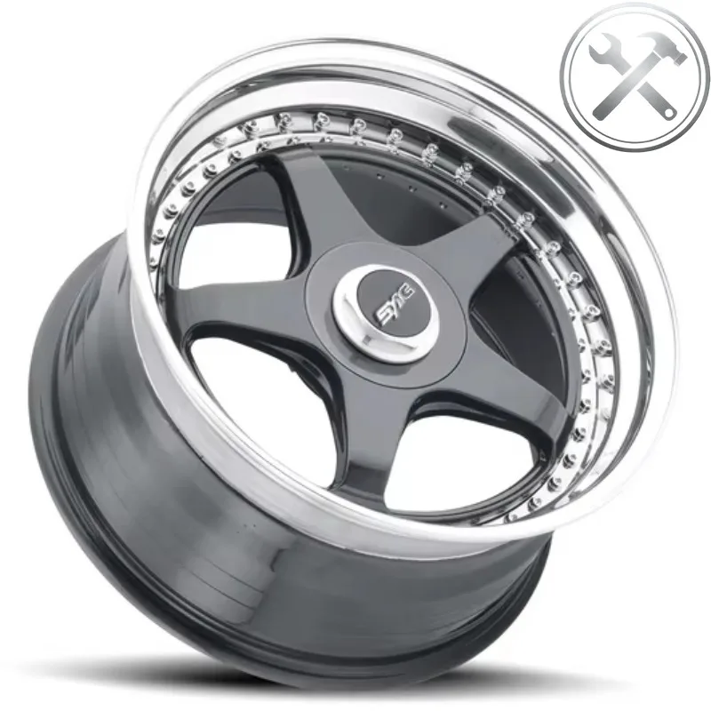Five Spoke 2-piece Forged Wheels 18-24 Inch PCD5x112 Matte Black Black with Red Ring 6061-T6 Aluminum Alloy Passenger Car Refit
Five Spoke 2-piece Forged Wheels 18-24 Inch PCD5x112 Matte Black Black with Red Ring 6061-T6 Aluminum Alloy Passenger Car Refit