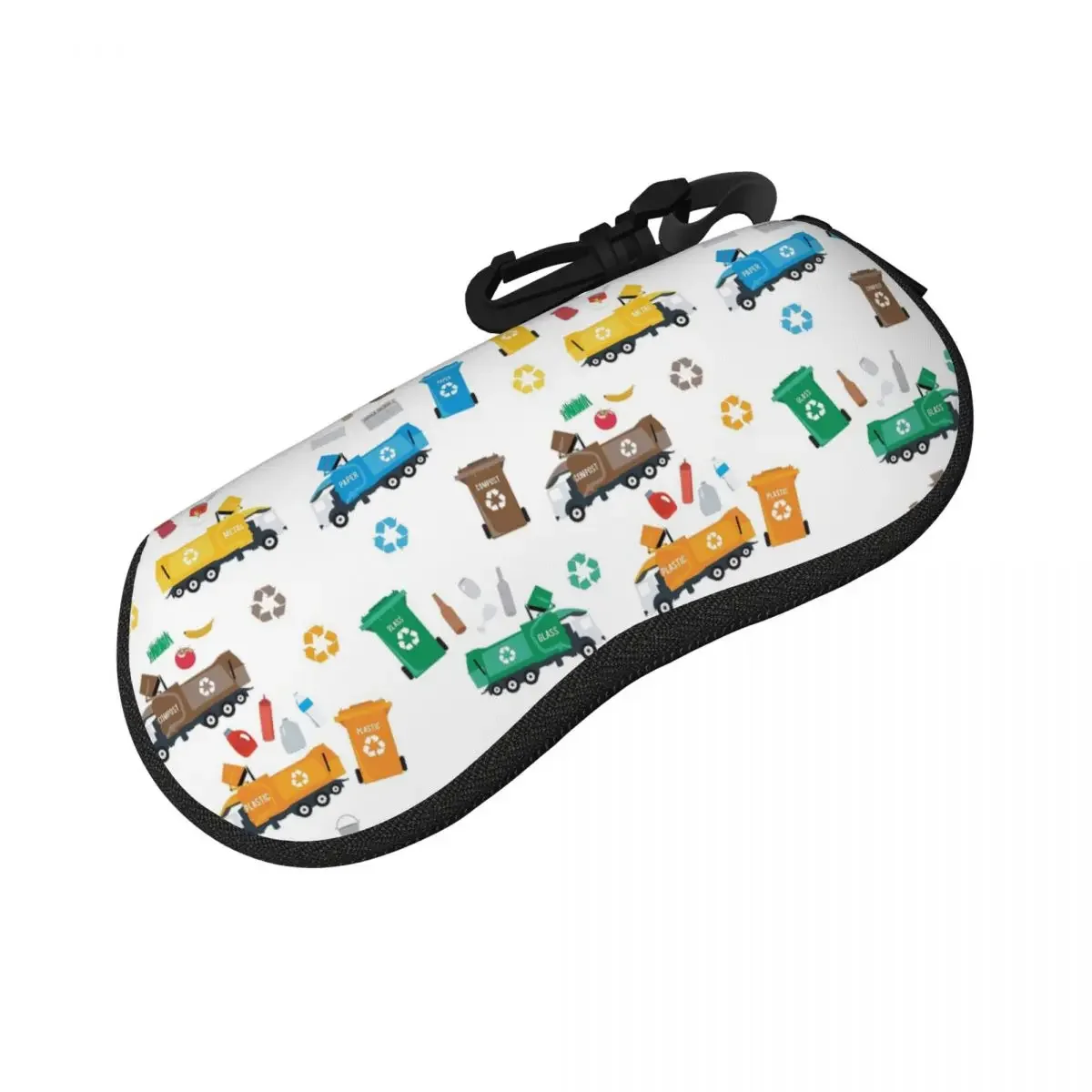 Красочные переработки мусоровых грузовиков и контейнеров, чехол для очков, защитный чехол для солнцезащитных очков, коробка для женщин и мужчин, мягкая сумка для очков
Красочные переработки мусоровых грузовиков и контейнеров, чехол для очков, защитный чехол для солнцезащитных очков, коробка для женщин и мужчин, мягкая сумка для очков