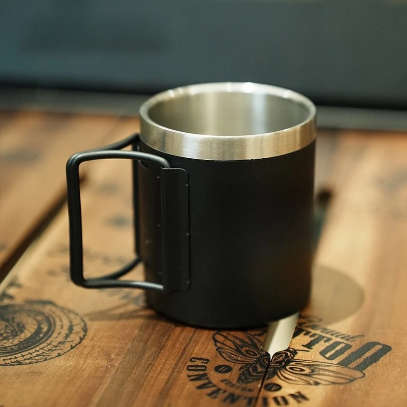 Outdoor Double Folding Accompanying Cup Set Camping 304 Stainless Steel Cup
Outdoor Double Folding Accompanying Cup Set Camping 304 Stainless Steel Cup