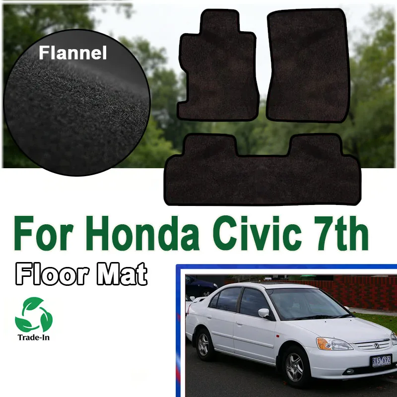 Фланелевые коврики для Honda Civic 7-го поколения Ferio 2001~2005, автомобильные напольные коврики, панели-подкладки, противоскользящие накладки на пол, наклейки
Фланелевые коврики для Honda Civic 7-го поколения Ferio 2001~2005, автомобильные напольные коврики, панели-подкладки, противоскользящие накладки на пол, наклейки