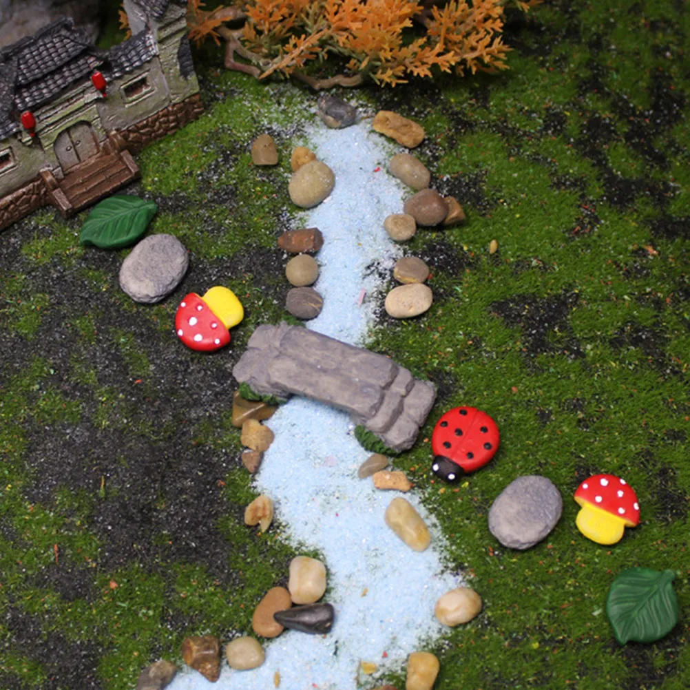 Mini Mushroom Pedal Ornament Stepping Stone Miniature Landscape Accessory Fairy Gardens Decor Tiny Bridge Craft Mini Resin Model
Mini Mushroom Pedal Ornament Stepping Stone Miniature Landscape Accessory Fairy Gardens Decor Tiny Bridge Craft Mini Resin Model