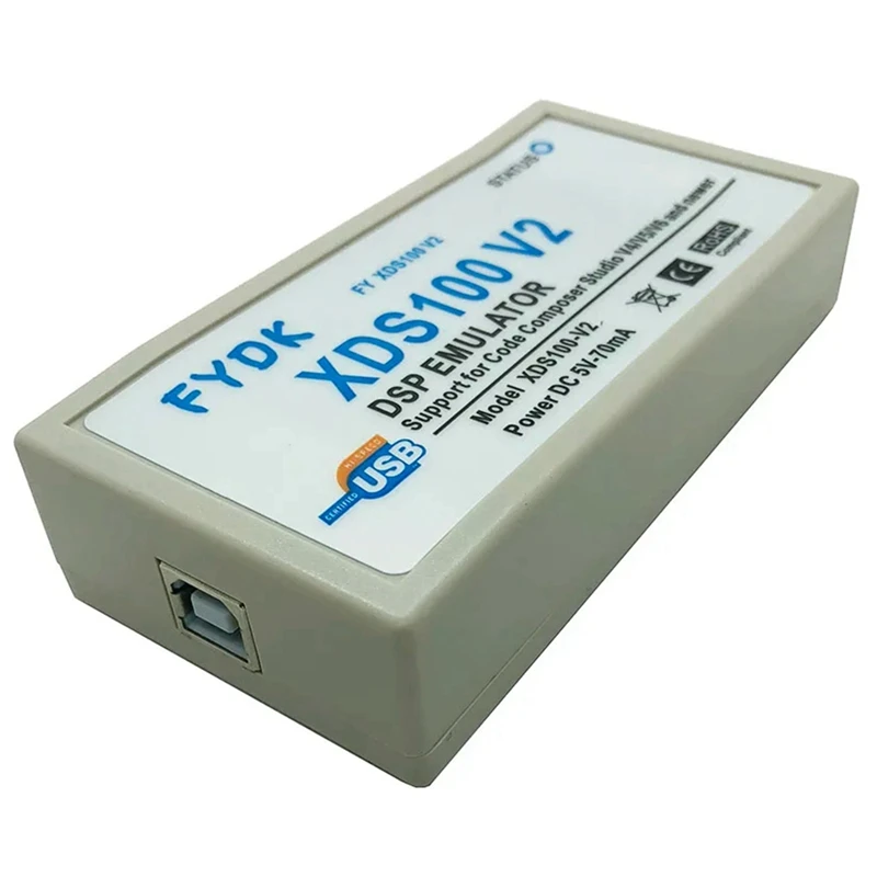 Эмулятор DSP, программатор XDS100 XDS100V2, JTAG-отладчик, подходит для TI ARM9 A8 TMS320 TI CCS5-CCS10
Эмулятор DSP, программатор XDS100 XDS100V2, JTAG-отладчик, подходит для TI ARM9 A8 TMS320 TI CCS5-CCS10