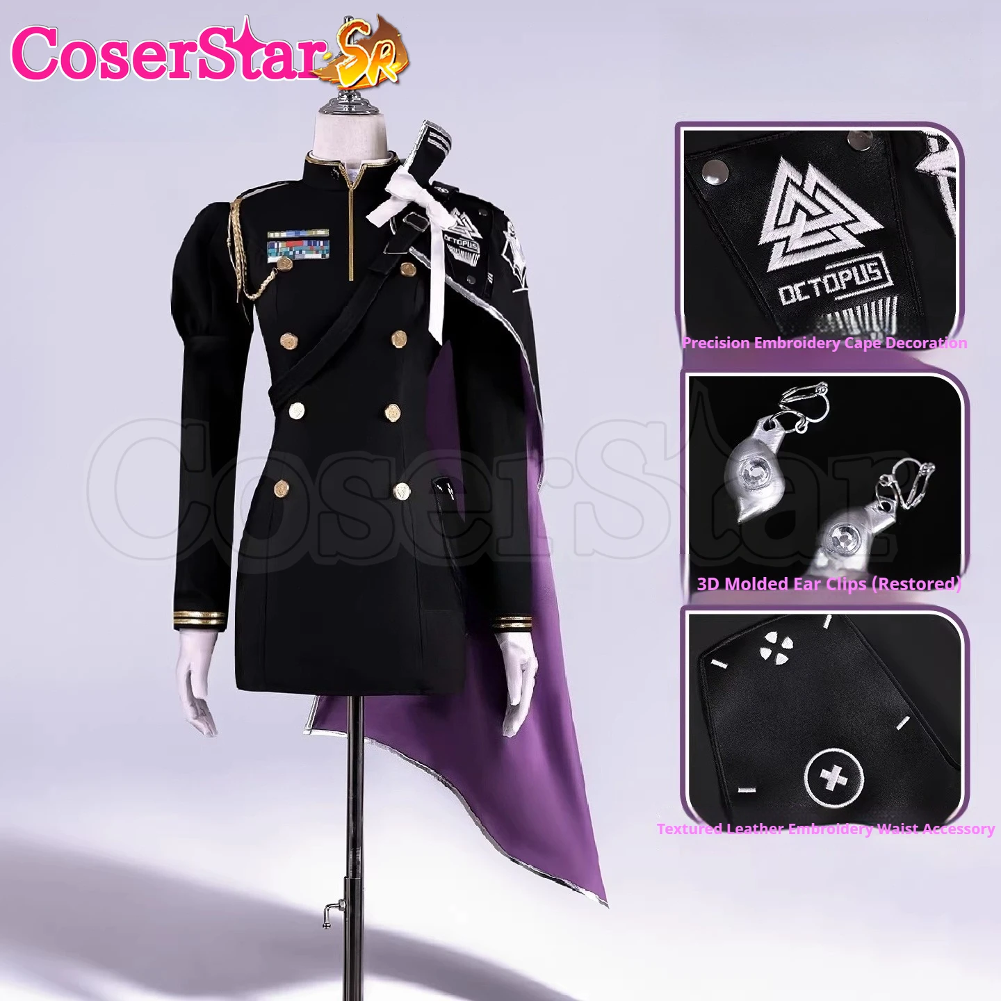 CoserStar-SR Anime Game NIKKE The Goddess of Victory Lily Vertus Lilith Cosplay Costume Outfit Carnival Comic Role Play Uniform
CoserStar-SR Anime Game NIKKE The Goddess of Victory Lily Vertus Lilith Cosplay Costume Outfit Carnival Comic Role Play Uniform