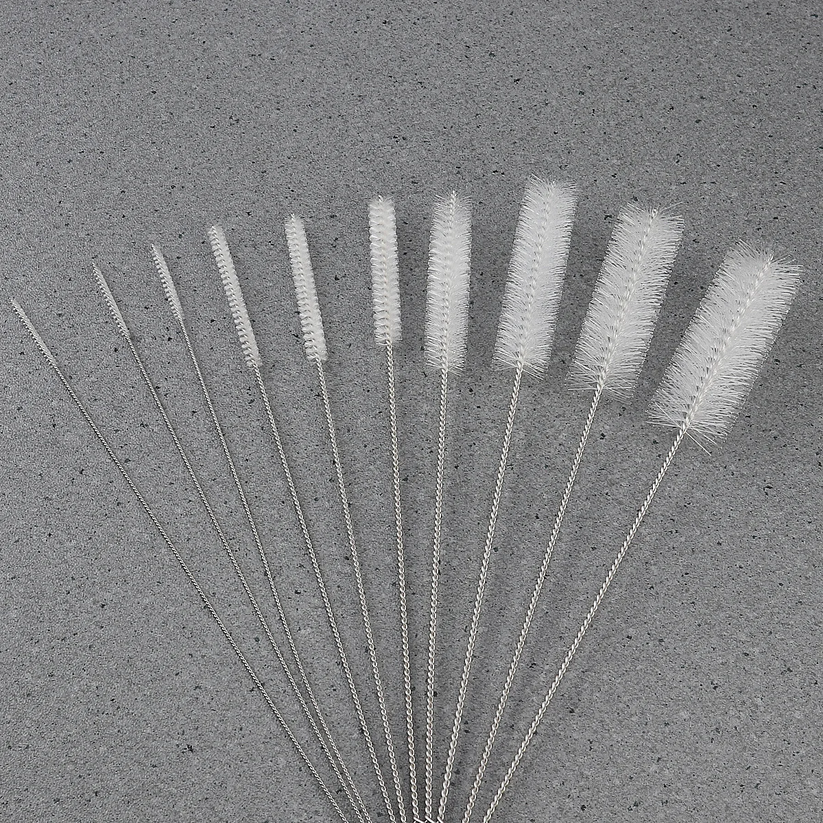 10Pcs Durable Nylon Tube Brushes 20cm Length Various Diameters 2-24mm for Hard-to-Reach Spaces Brush Nylon Tube Brush
10Pcs Durable Nylon Tube Brushes 20cm Length Various Diameters 2-24mm for Hard-to-Reach Spaces Brush Nylon Tube Brush