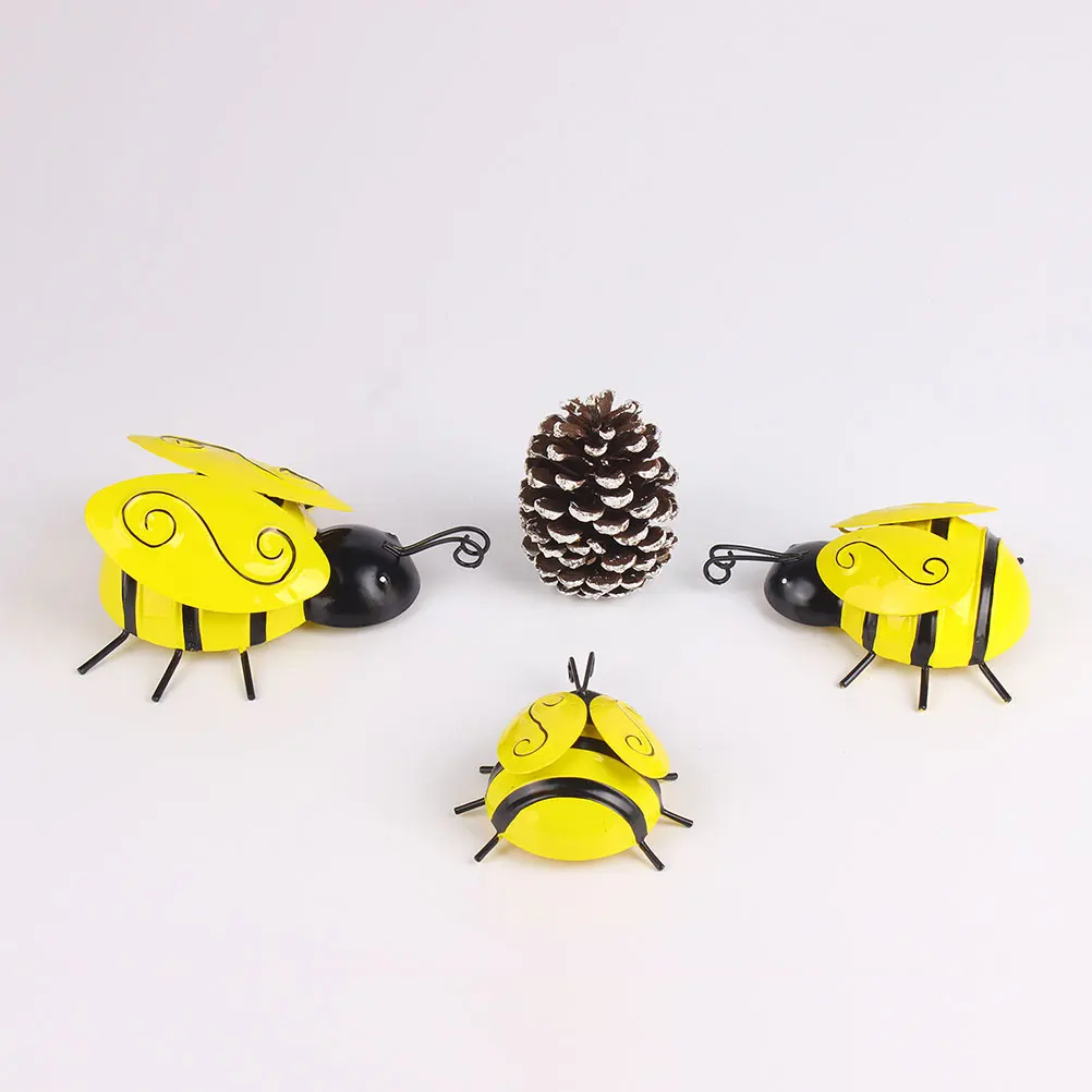 1pc Iron Bee Wall Decor 3D Metal Hanging Ornaments for Fence Patio Yard Sculpture Outdoor Indoor Decorations
1pc Iron Bee Wall Decor 3D Metal Hanging Ornaments for Fence Patio Yard Sculpture Outdoor Indoor Decorations