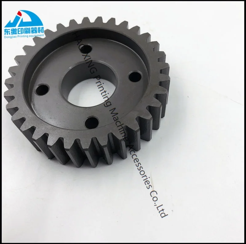 Printing Machinery Spare Parts High Quality Water Pan Drive Gear 32Teeth ID30MM OD86MM for Mitsubishi Dampening Roller Gear
Printing Machinery Spare Parts High Quality Water Pan Drive Gear 32Teeth ID30MM OD86MM for Mitsubishi Dampening Roller Gear