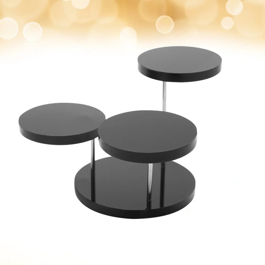 Acrylic Jewelry Display Storage Case Earrings Container Organizer Bracelet Three Layer Detachable Display Ring Stand(Black)
Acrylic Jewelry Display Storage Case Earrings Container Organizer Bracelet Three Layer Detachable Display Ring Stand(Black)