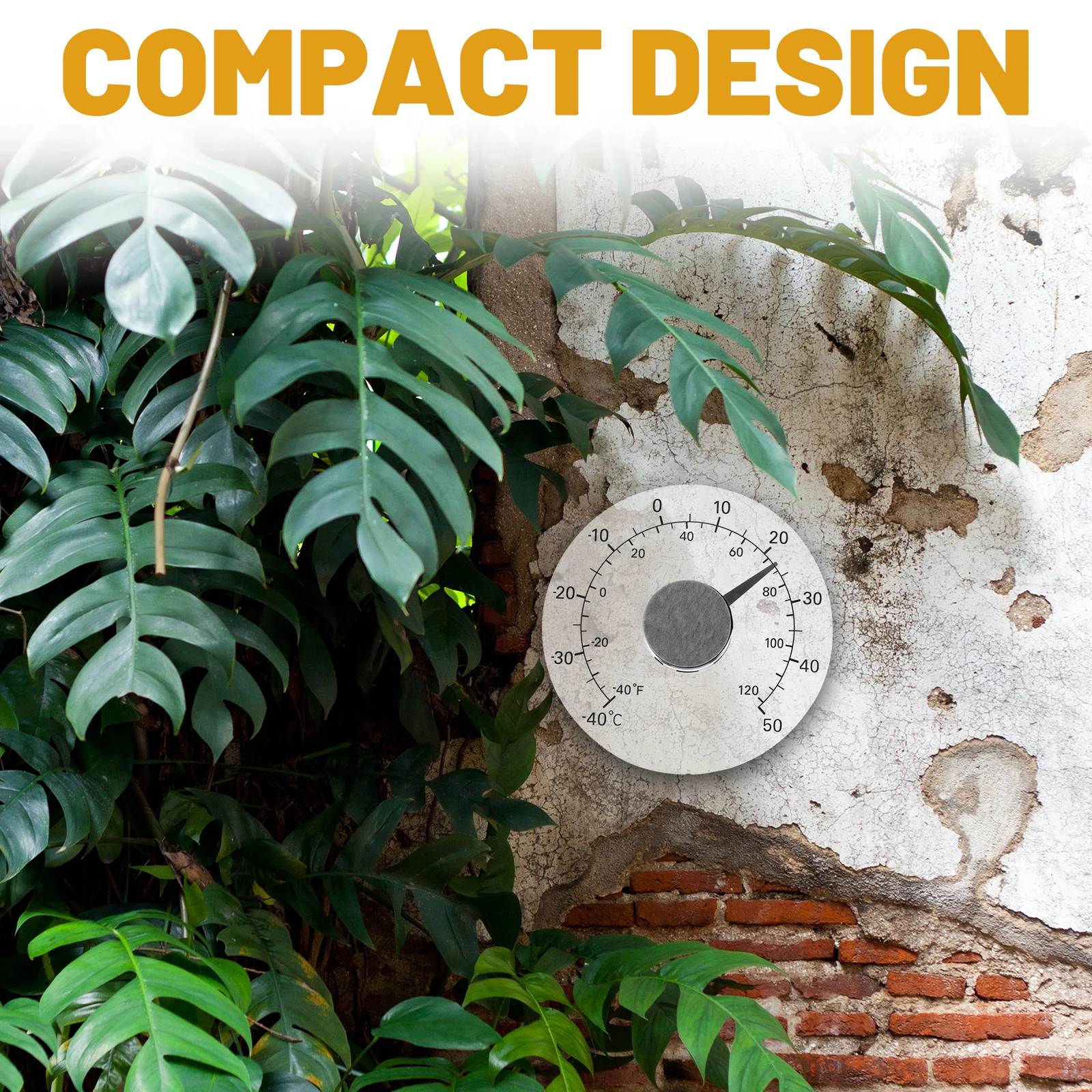Waterproof Thermometer for Home Greenhouse Outdoor Temperature Gauge Room Thermometer Durable Window Suction
Waterproof Thermometer for Home Greenhouse Outdoor Temperature Gauge Room Thermometer Durable Window Suction
