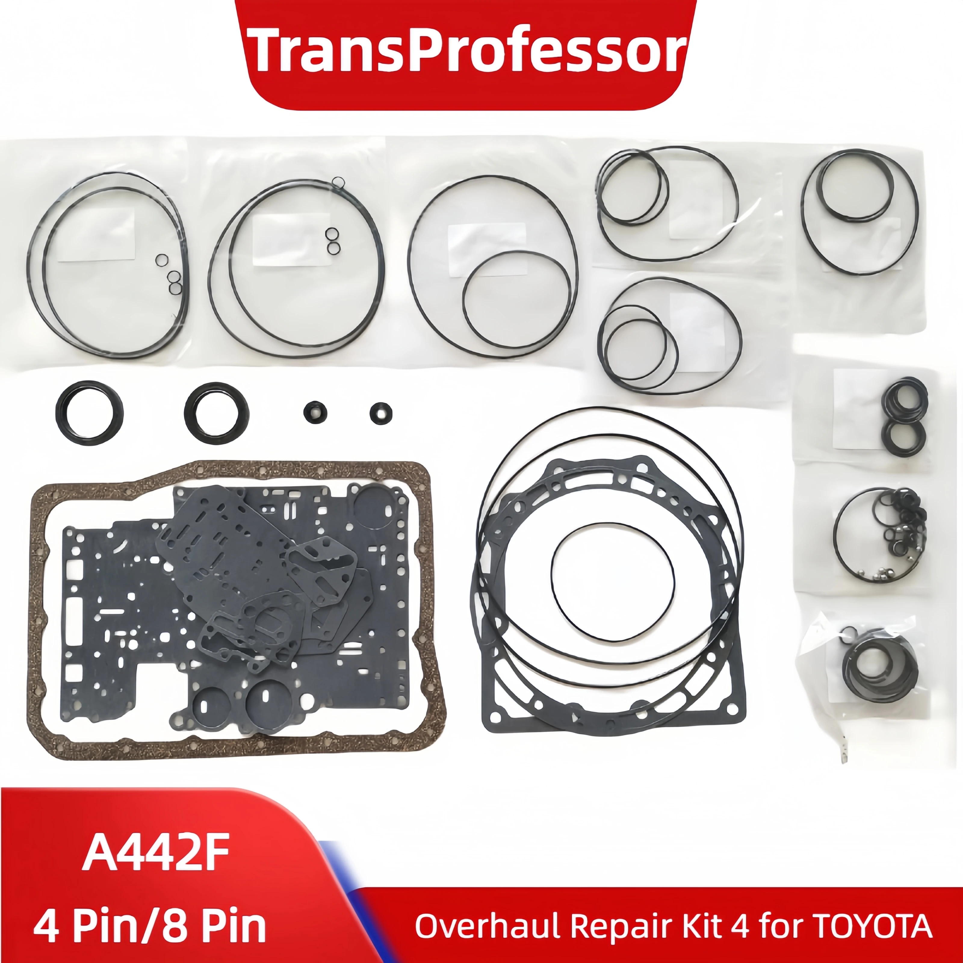 A442F Transmission Overhaul Repair Kit 4 Pins for TOYOTA LAND CRUISER ,TransProfessor OHK Oil Seals Gaskets Car Accessories
A442F Transmission Overhaul Repair Kit 4 Pins for TOYOTA LAND CRUISER ,TransProfessor OHK Oil Seals Gaskets Car Accessories