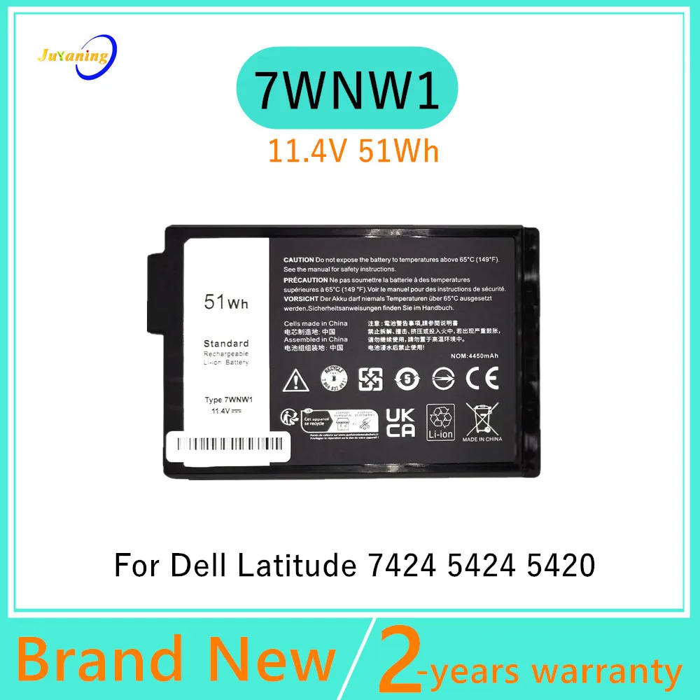 7WNW1 GK3D3 DMF8C Laptop Battery for DELL Latitude 7424 5424 5420 Rugged Extreme Series
7WNW1 GK3D3 DMF8C Laptop Battery for DELL Latitude 7424 5424 5420 Rugged Extreme Series