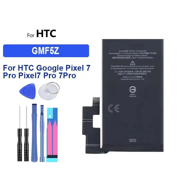 GMF5Z 5000 мАч аккумулятор мобильного телефона для HTC Google Pixel 7 Pro надежная замена долговечный
GMF5Z 5000 мАч аккумулятор мобильного телефона для HTC Google Pixel 7 Pro надежная замена долговечный