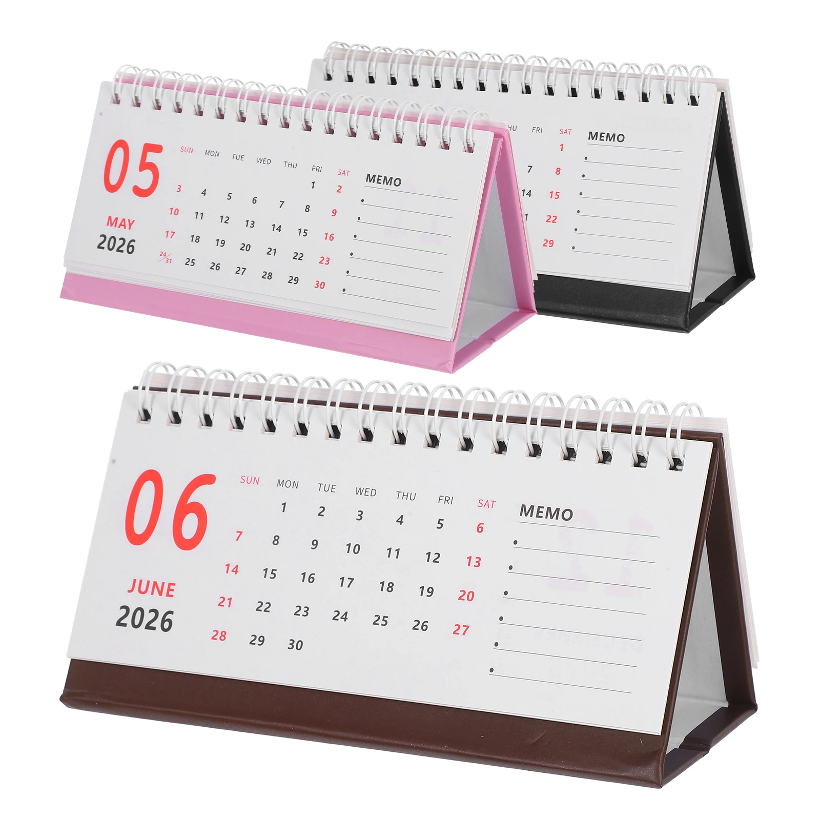 3Pcs Mini Desk Calendar Creative Coil Binding Monthly Planner for Office Home School Daily Time Management Desktop Organizer
3Pcs Mini Desk Calendar Creative Coil Binding Monthly Planner for Office Home School Daily Time Management Desktop Organizer