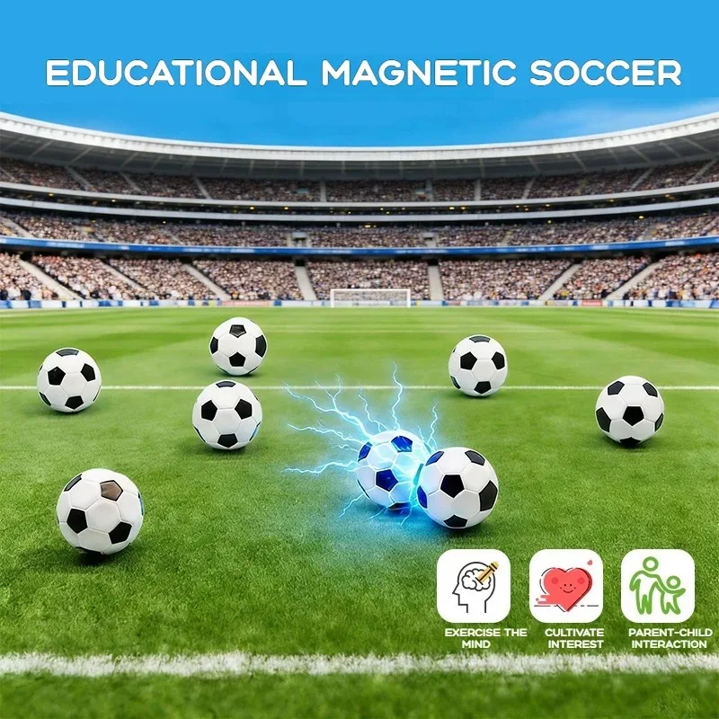 Magnetic Soccer Board Game Magnet induction Trap Touch Chess Parent Child Interactive Stress Relief Puzzle Desktop Battle Toy
Magnetic Soccer Board Game Magnet induction Trap Touch Chess Parent Child Interactive Stress Relief Puzzle Desktop Battle Toy