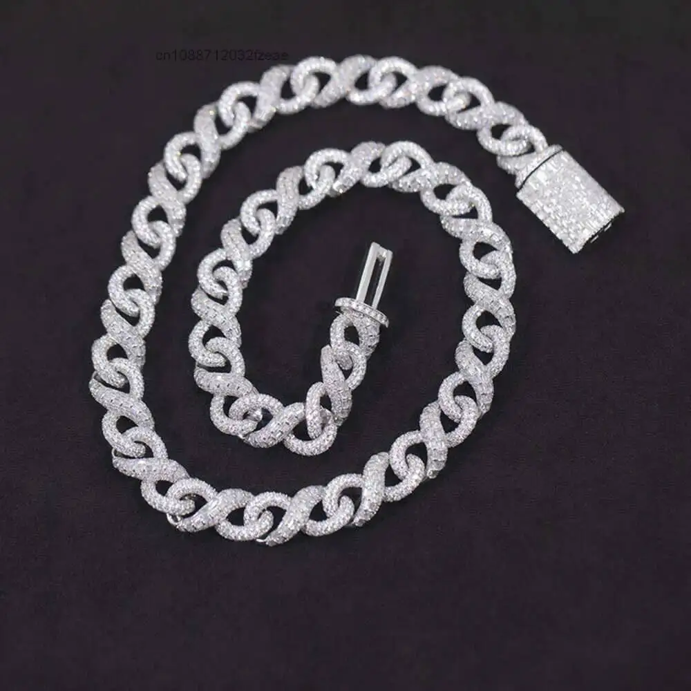 Luxury with Gra Customized Fashion Chain Gold Plated Sterling Silver Vvs Moissanite Diamond Iced Out Cuban Chain Links for Rappe
Luxury with Gra Customized Fashion Chain Gold Plated Sterling Silver Vvs Moissanite Diamond Iced Out Cuban Chain Links for Rappe