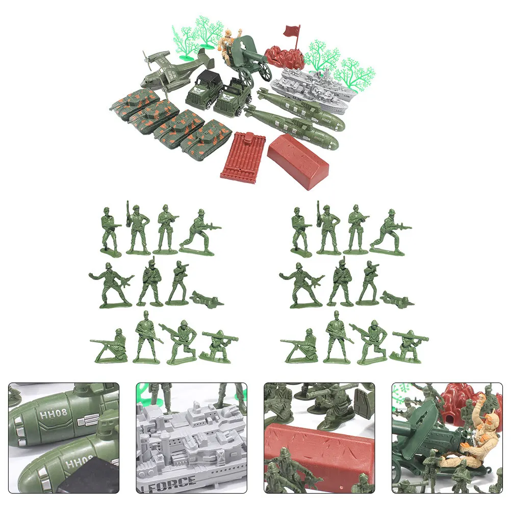 1Set 120 Pieces 5Cm Soldier Game Set Early Learning Fun Boys Plaything Hand Eye Coordination Developmental Kids Gift
1Set 120 Pieces 5Cm Soldier Game Set Early Learning Fun Boys Plaything Hand Eye Coordination Developmental Kids Gift