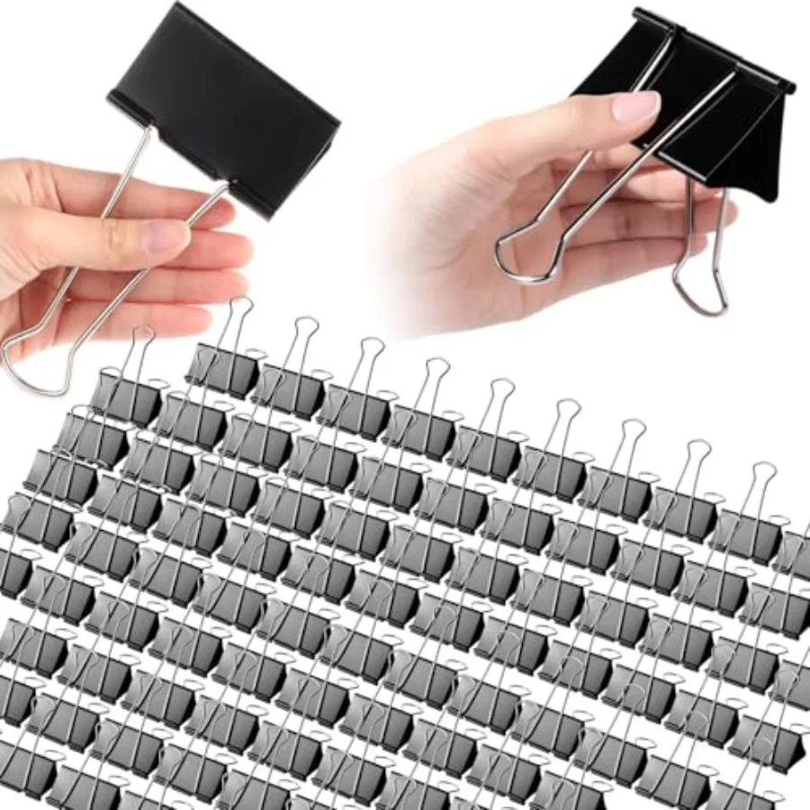 50 Pcs 3 Inch Jumbo Binder Clips Extra Large Binder Clips Bulk Black Big Heavy Duty Metal Giant Large Paper Clamps for Office a
50 Pcs 3 Inch Jumbo Binder Clips Extra Large Binder Clips Bulk Black Big Heavy Duty Metal Giant Large Paper Clamps for Office a