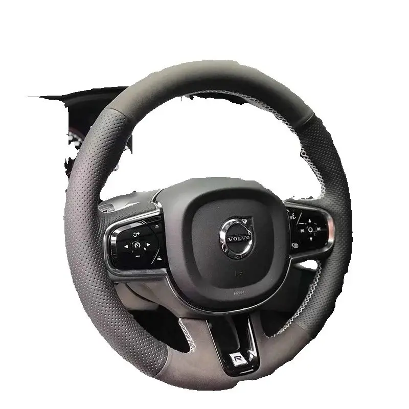 Для Volvo S90 2026, прошитый вручную нескользящий чехол на руль из углеродного волокна из натуральной кожи, чехол на руль автомобиля
Для Volvo S90 2026, прошитый вручную нескользящий чехол на руль из углеродного волокна из натуральной кожи, чехол на руль автомобиля