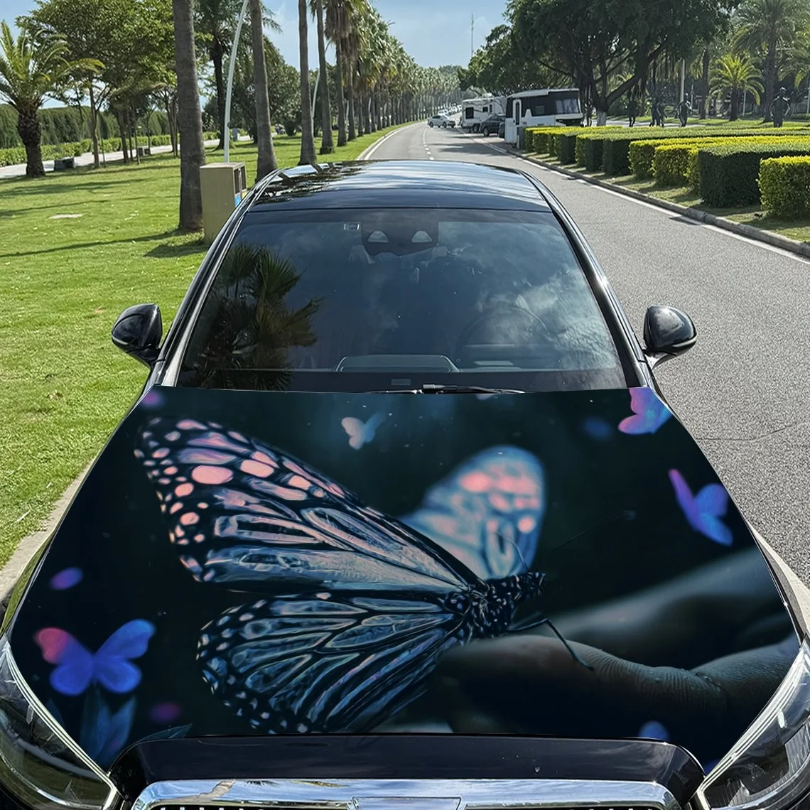 Butterfly Colorful Car Hood Sticker PVC Self Waterproof Stick, Striking Auto Exterior Accessories Decor Protect Gift for Lover
Butterfly Colorful Car Hood Sticker PVC Self Waterproof Stick, Striking Auto Exterior Accessories Decor Protect Gift for Lover