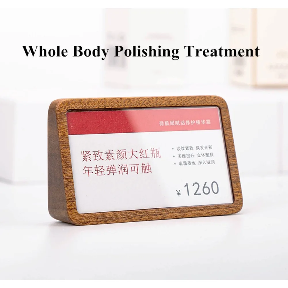 2Pcs 88x46mm Table Number Place Card Holder Acrylic Sign Holder Display Stand Small Mini Wood Price Label Paper Tag
2Pcs 88x46mm Table Number Place Card Holder Acrylic Sign Holder Display Stand Small Mini Wood Price Label Paper Tag