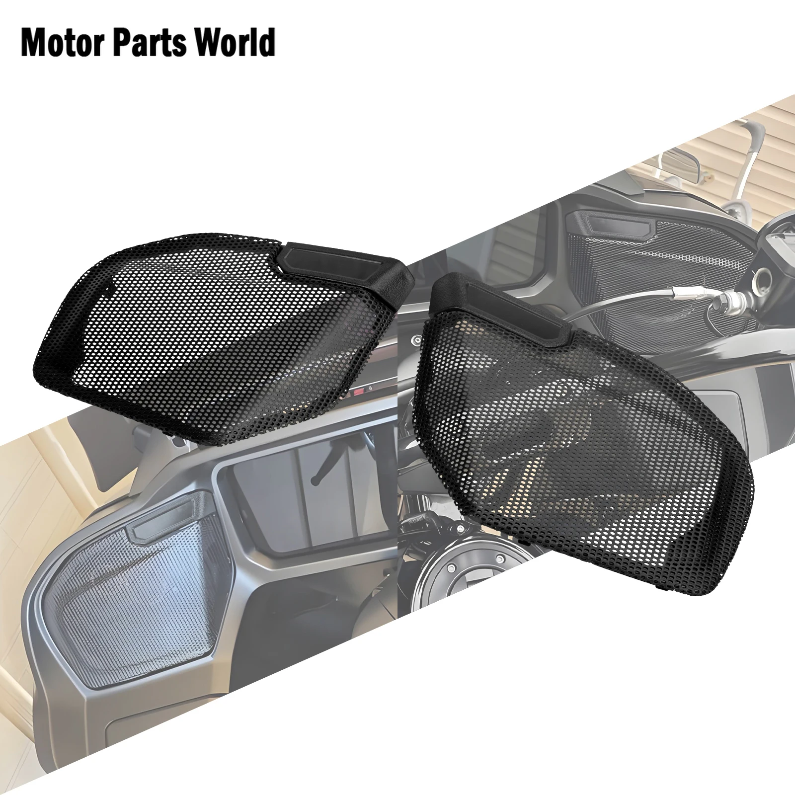Motorcycle Front Fairing Speaker Grille Mesh Covers Black For Harley CVO Road Glide FLTRXSE 2023-2025 FLTRXSTSE FLTRX 2024-2025
Motorcycle Front Fairing Speaker Grille Mesh Covers Black For Harley CVO Road Glide FLTRXSE 2023-2025 FLTRXSTSE FLTRX 2024-2025