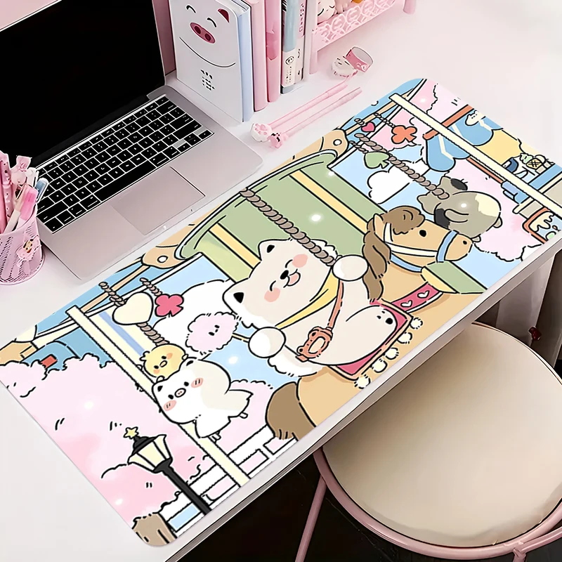 Mousepad PC Gaming Accessories Computer Cabinet Extended Mat Non-Slip HD Mouse Pad Anime Baby Bear Keyboard Pad Office Desk Mat
Mousepad PC Gaming Accessories Computer Cabinet Extended Mat Non-Slip HD Mouse Pad Anime Baby Bear Keyboard Pad Office Desk Mat