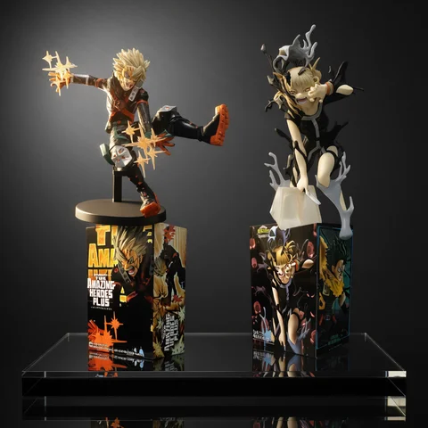 20cm Boku no Hero Academia Anime Figures Toga Himiko Bakugou Katsuki Action Figure My Hero Academia Model PVC Statue Toys Gifts