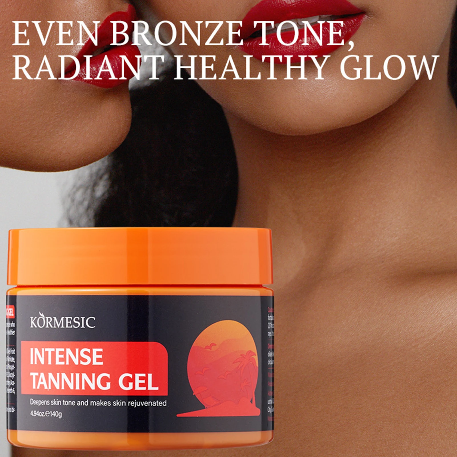 Dark Black Bronzer Tanning Gel Self-tanning Bronze Color Cream for Creating Charming Tanned Skin
Dark Black Bronzer Tanning Gel Self-tanning Bronze Color Cream for Creating Charming Tanned Skin