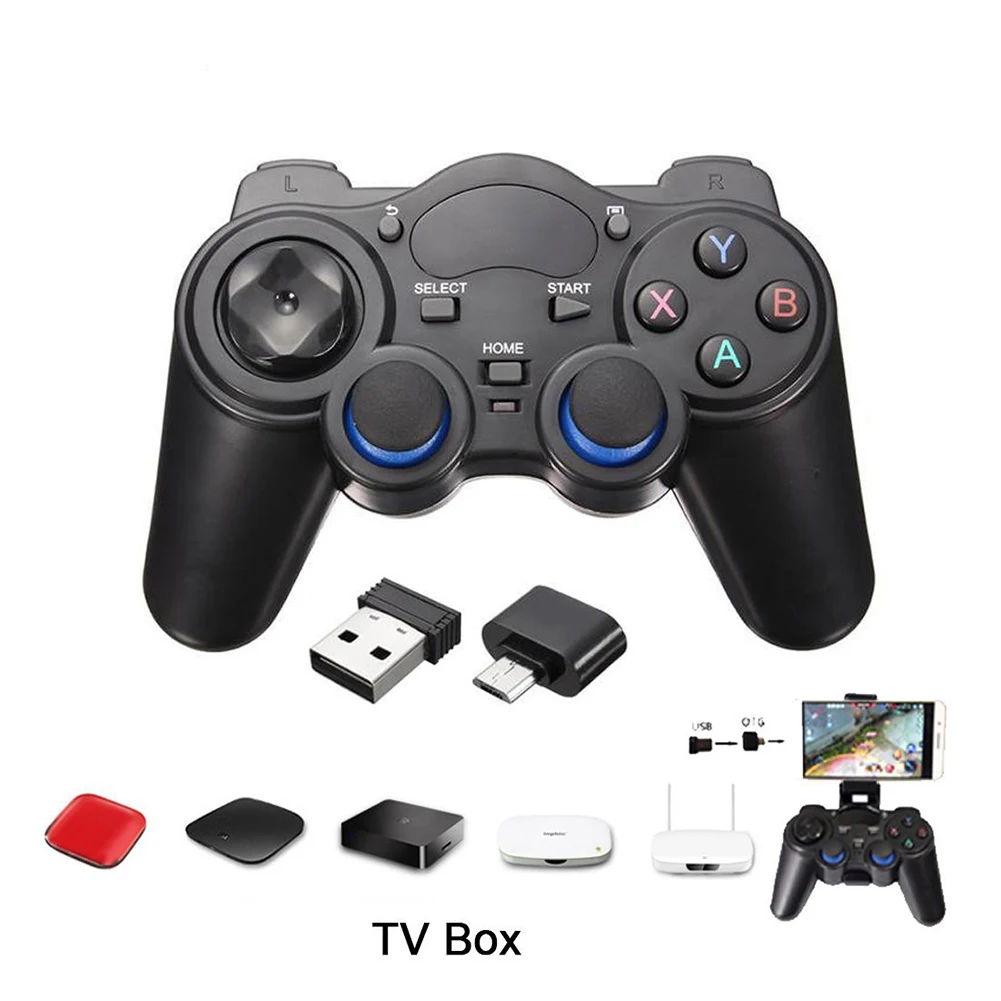 Wireless Video Game Controller Joypad Accessories without Bluetooth-compatible
Wireless Video Game Controller Joypad Accessories without Bluetooth-compatible
