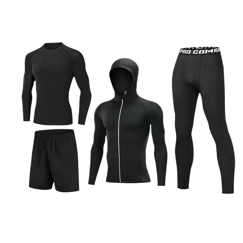 Summer Swimming Sports Fitness Set Men's Breathable Quick Drying Basketball Training Long Sleeve Tight Set
Summer Swimming Sports Fitness Set Men's Breathable Quick Drying Basketball Training Long Sleeve Tight Set