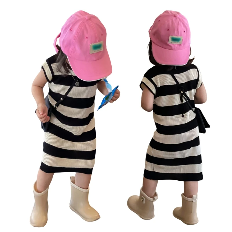 Summer New Striped Girl Dresses Casual Baby Beach Dress Cotton Girls Princess Dresses Children's Clothing Kids Clothes Vestidos
Summer New Striped Girl Dresses Casual Baby Beach Dress Cotton Girls Princess Dresses Children's Clothing Kids Clothes Vestidos