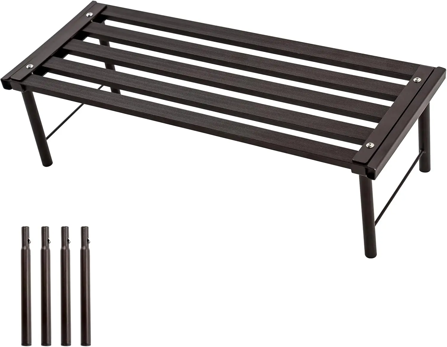 Алюминиевая подставка для растений с защитой от ржавчины, прочная декоративная полка-стеллаж для цветов для патио, сада, гостиной (цвет эбеновое дерево, 23,6 дюйма)
Алюминиевая подставка для растений с защитой от ржавчины, прочная декоративная полка-стеллаж для цветов для патио, сада, гостиной (цвет эбеновое дерево, 23,6 дюйма)