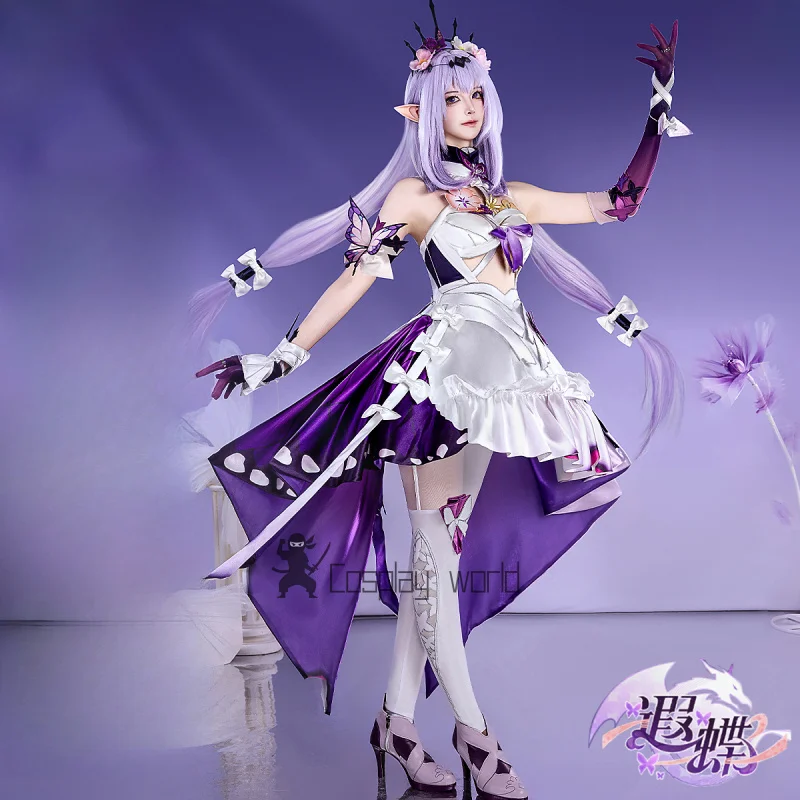 Honkai Star Rail Cosplay Costume Sexy Cute Purple Lolita Dress Game Halloween Christmas Comic Con Party PlayRole Clothes
Honkai Star Rail Cosplay Costume Sexy Cute Purple Lolita Dress Game Halloween Christmas Comic Con Party PlayRole Clothes