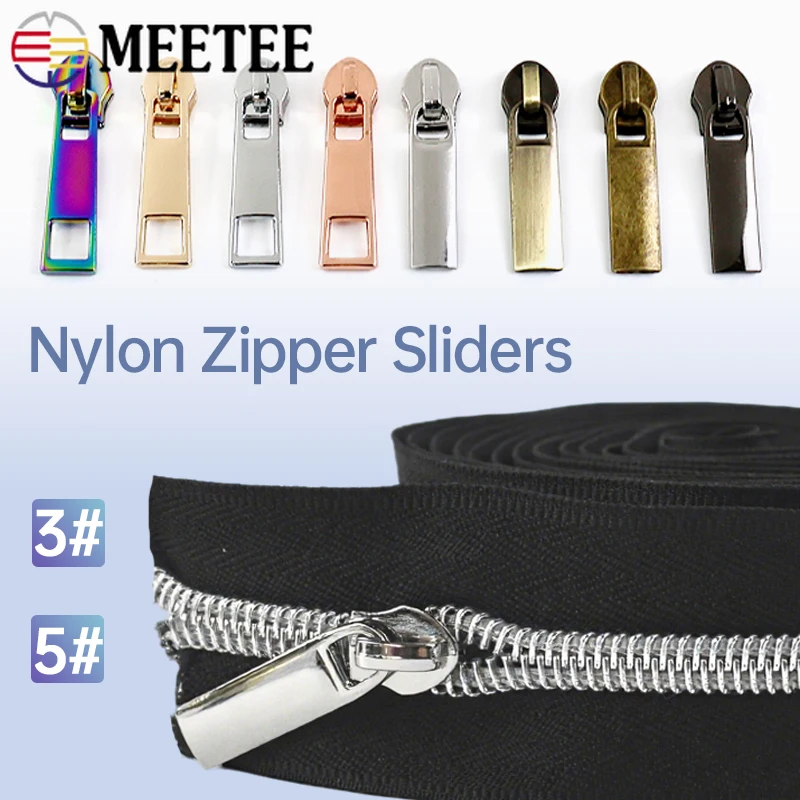 10/20Pcs 3# 5# Nylon Zippers Slider Bag Luggage Closure Zipper Head Coat Jacket Replace Zips Puller Repair Kits DIY Accessories
10/20Pcs 3# 5# Nylon Zippers Slider Bag Luggage Closure Zipper Head Coat Jacket Replace Zips Puller Repair Kits DIY Accessories