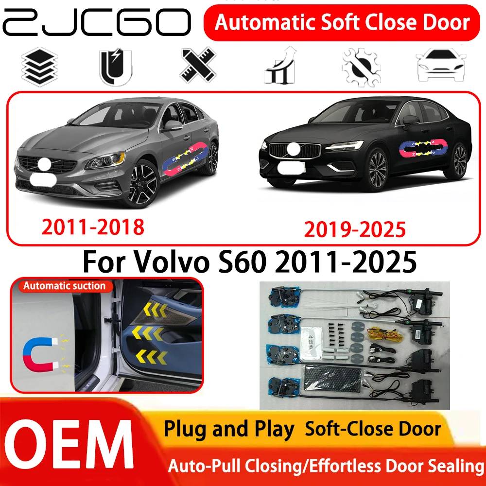  Система автоматического мягкого закрывания дверей (Soft Close) для Volvo S60 2011-2025, OEM, Plug and Play
Система автоматического мягкого закрывания дверей (Soft Close) для Volvo S60 2011-2025, OEM, Plug and Play