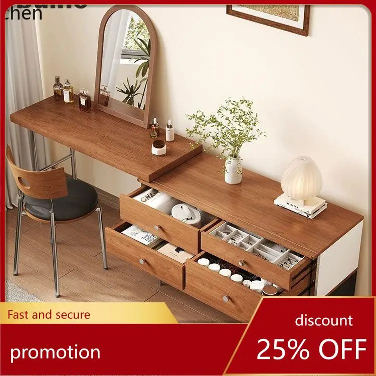 HXL Dressing Table and Chest of Drawers Integrated Bedroom Simple Corner Extendable Makeup Desk
HXL Dressing Table and Chest of Drawers Integrated Bedroom Simple Corner Extendable Makeup Desk
