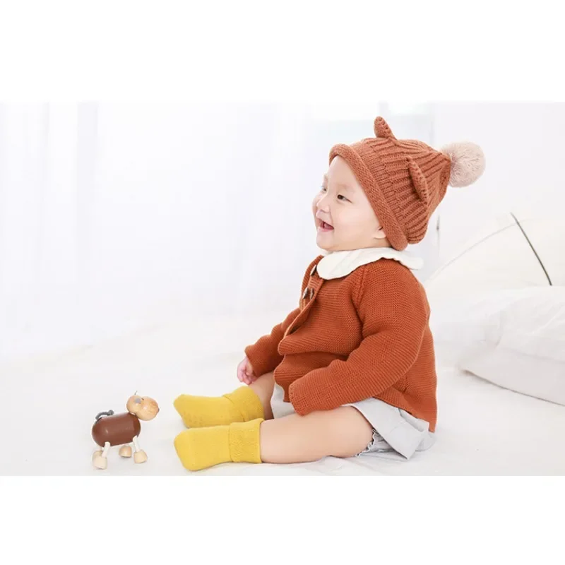 Cute Newborn Baby Socks Thick Fleece Autumn Winter Warm Non-slip Children's Socks 0-1-3 Years Boy Girls Sock Baby Girl Socks
Cute Newborn Baby Socks Thick Fleece Autumn Winter Warm Non-slip Children's Socks 0-1-3 Years Boy Girls Sock Baby Girl Socks