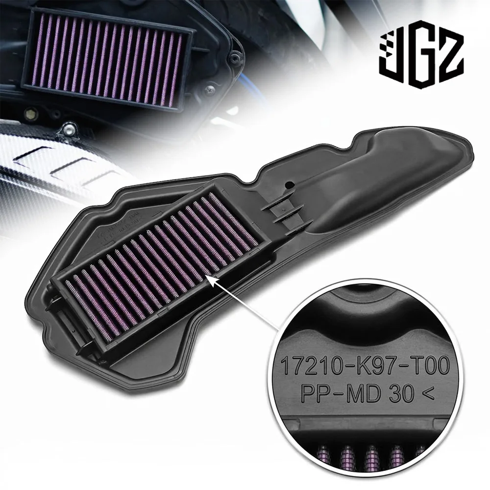 Motorcycle Air Filter Element Hybird Filter Cloth Washable Detchable For HONDA ADV150 PCX150 Accessories
Motorcycle Air Filter Element Hybird Filter Cloth Washable Detchable For HONDA ADV150 PCX150 Accessories