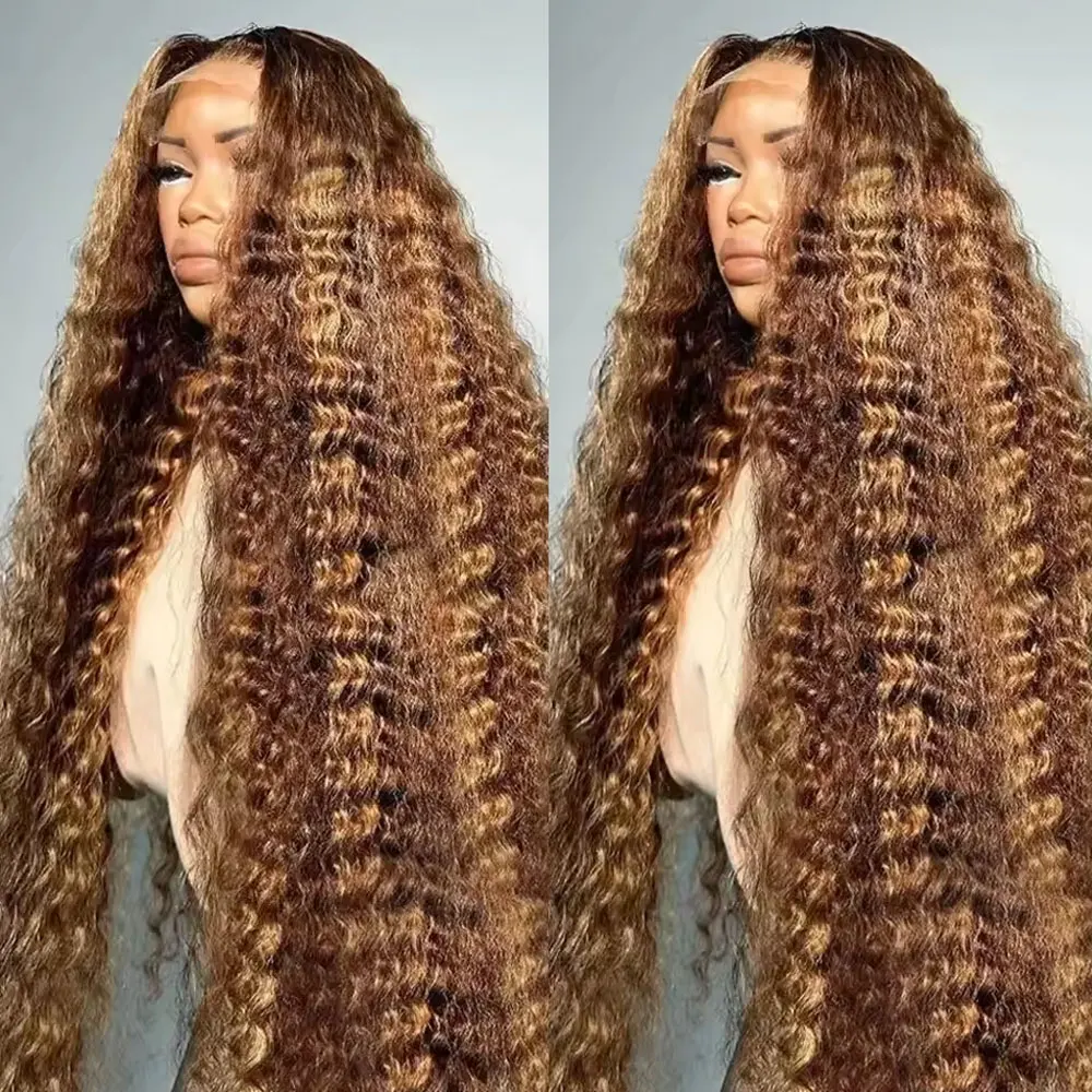 250% Density Highlight Colored 13x4 Lace Frontal Human Hair Wig Brazilian 4/27 Deep Wave Human Hair Wigs For Women Pre Plucked
250% Density Highlight Colored 13x4 Lace Frontal Human Hair Wig Brazilian 4/27 Deep Wave Human Hair Wigs For Women Pre Plucked