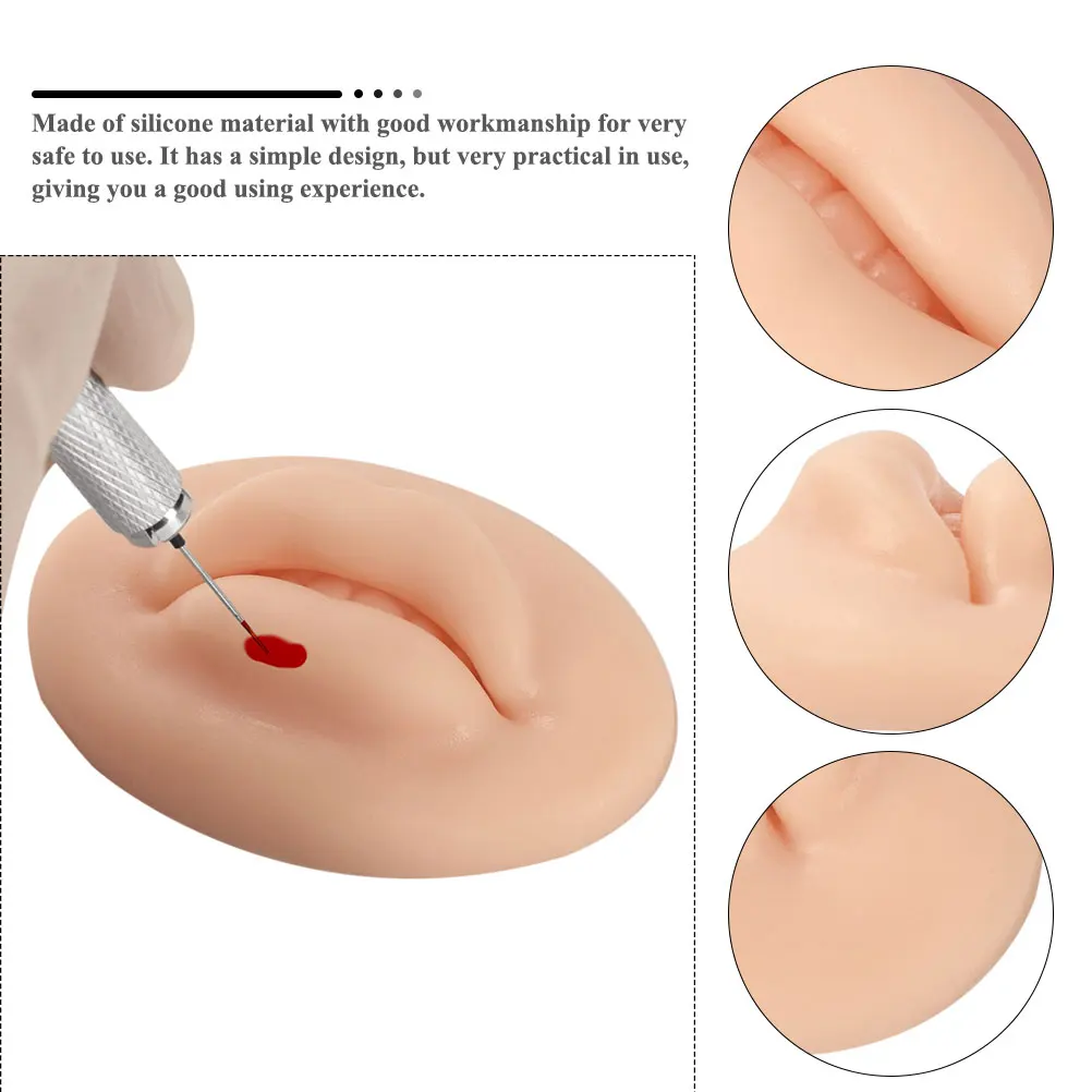 Elastic Softer Fake Lip Portable Tattoos Practice Accessory Safe Durable Silicone Tattoos Lip Elastic Softer Fake Skin
Elastic Softer Fake Lip Portable Tattoos Practice Accessory Safe Durable Silicone Tattoos Lip Elastic Softer Fake Skin