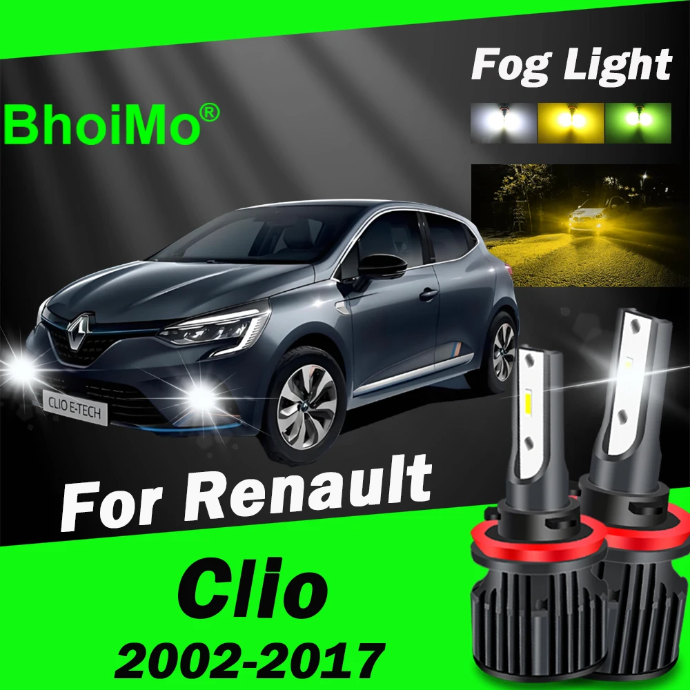 BhoiMo 2002 - 2017 For Renault Clio Led Bulb Front Fog Light Lamp 2003 2004 2005 2006 2007 2008 2009 2010 2011 2012 2013 2014
BhoiMo 2002 - 2017 For Renault Clio Led Bulb Front Fog Light Lamp 2003 2004 2005 2006 2007 2008 2009 2010 2011 2012 2013 2014