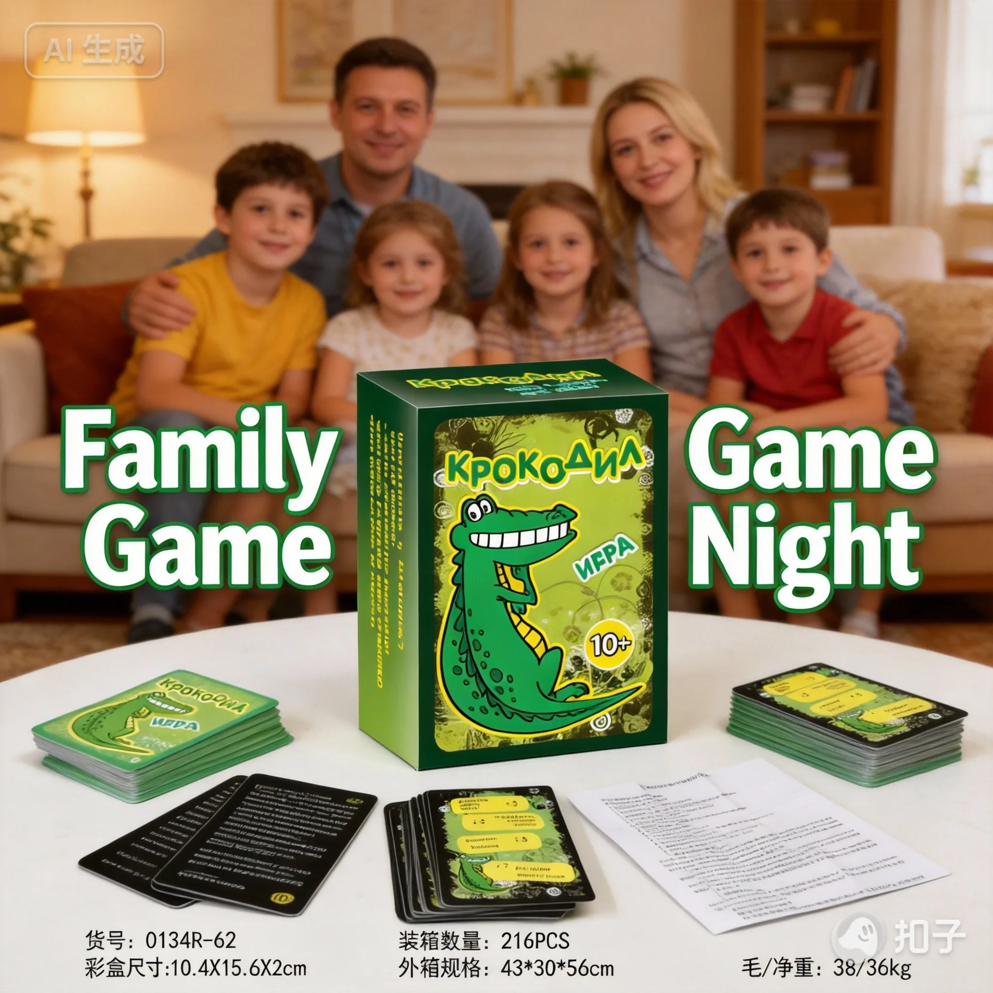 Карточная игра Krokodil - интерактивная игра для вечеринок, для семьи и друзей, увлекательная игра в отгадывание слов
Карточная игра Krokodil - интерактивная игра для вечеринок, для семьи и друзей, увлекательная игра в отгадывание слов